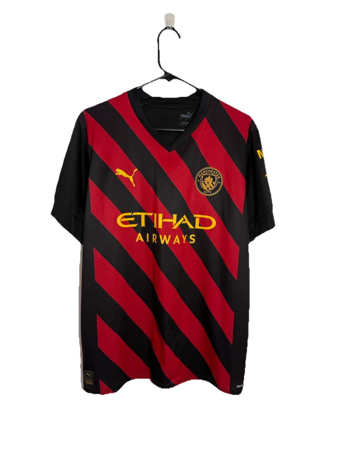 Manchester City Foden #47 2022/23 Large Away Shirt Excellent Condition