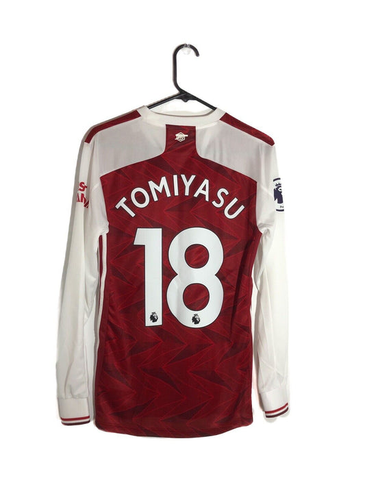 Tomiyasu #18 Arsenal 2020/21 Small Home Shirt Adidas BNWT FH7814