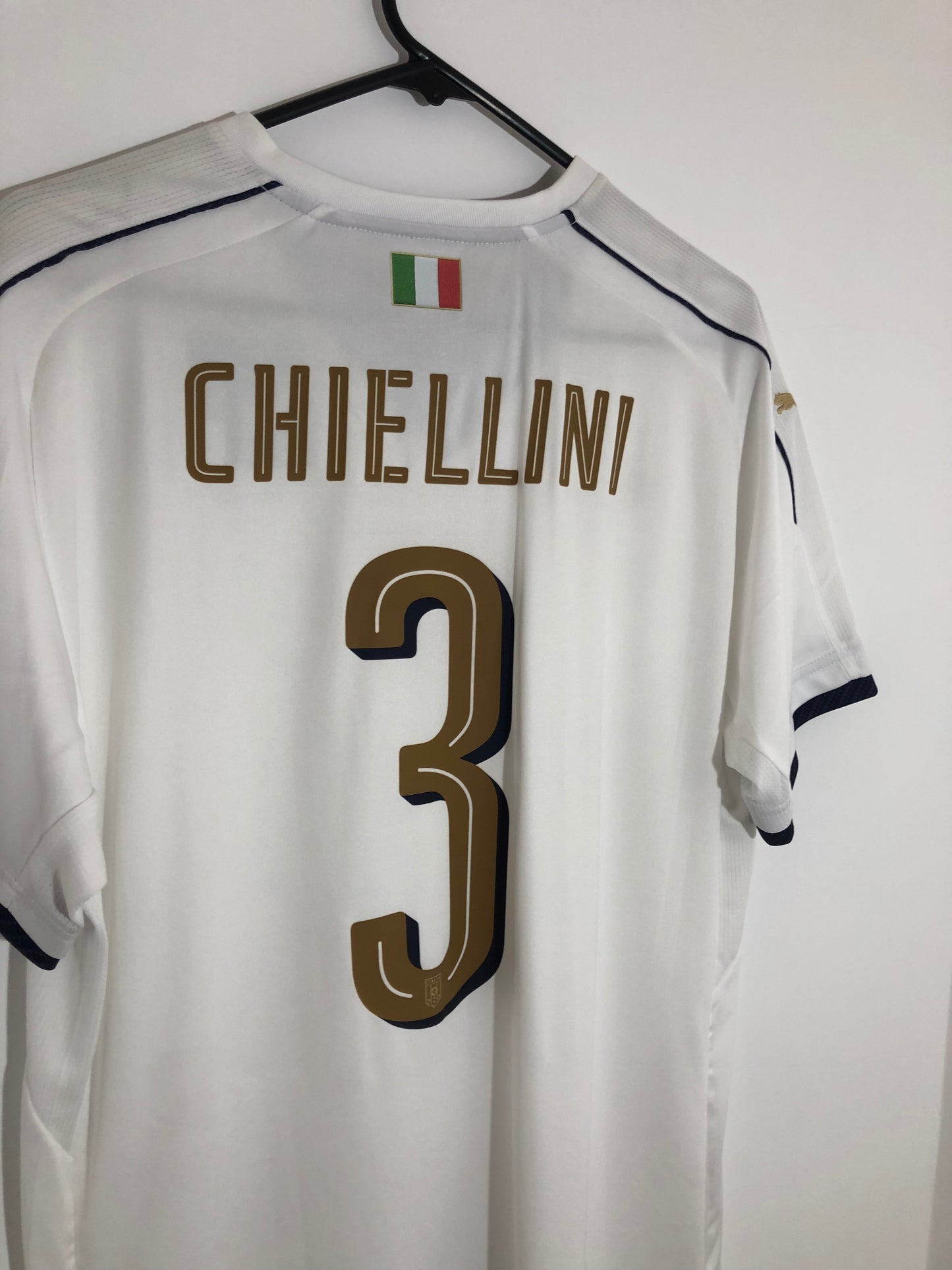 Chiellini #3 Italy 2018 Large Away Tribune Shirt BNWT 749574 04