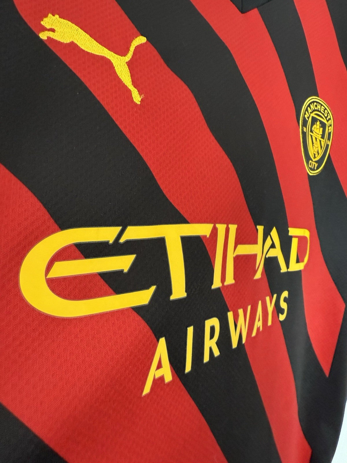 Man City De Bruyne #17 2022/23 Medium Away Shirt Excellent Condition 765722-02