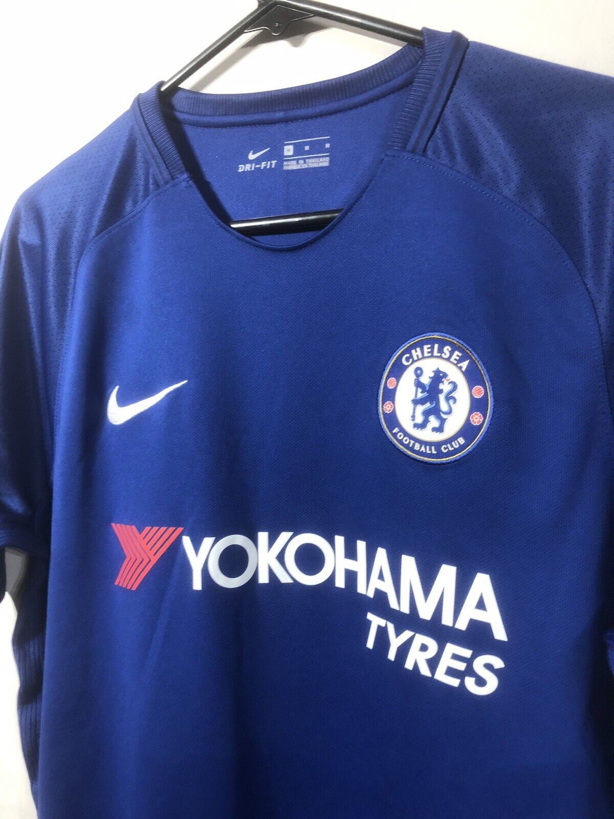 Giroud #18 Chelsea Medium 2017/18 Home Shirt Nike Excellent Condition