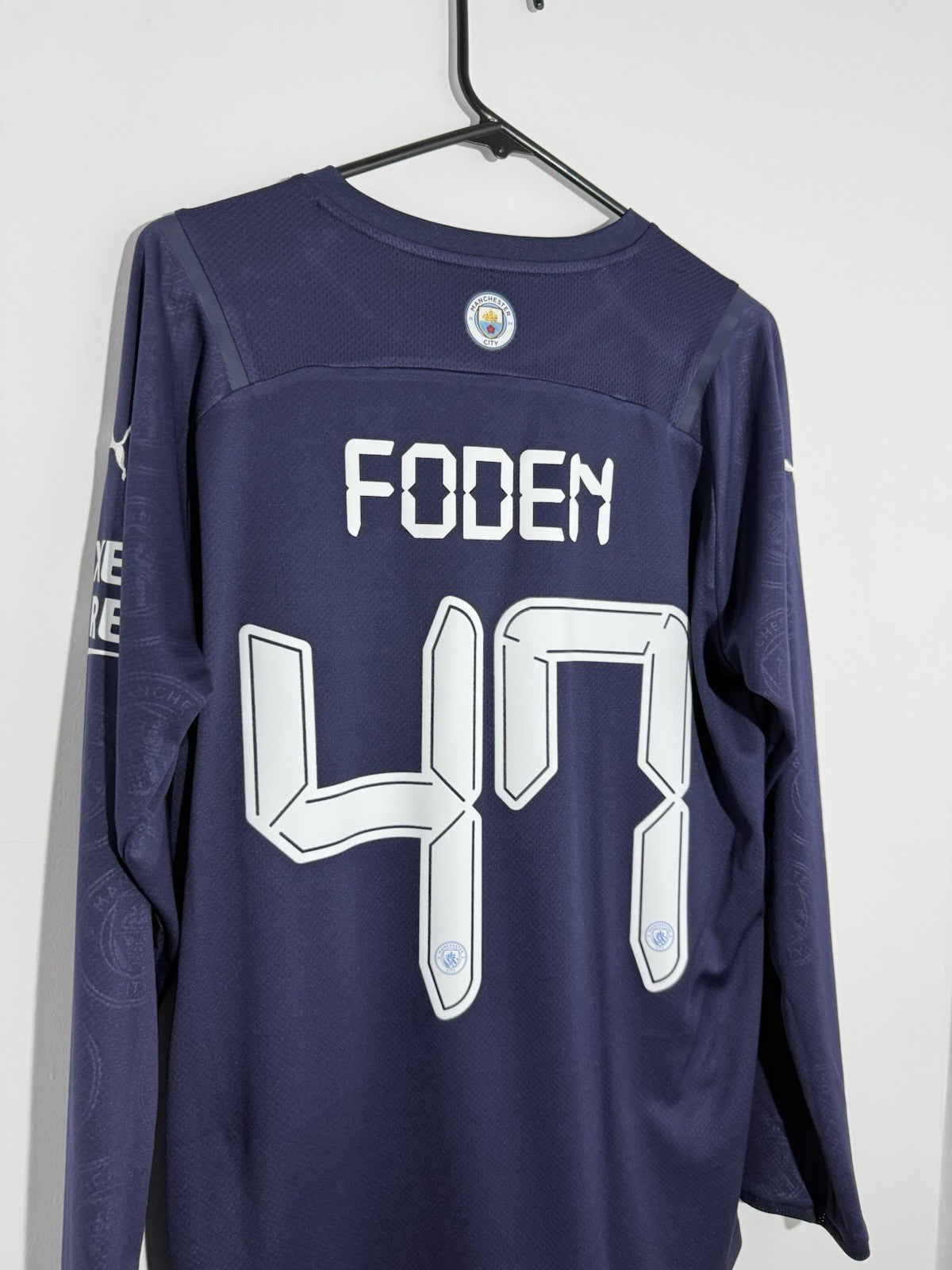 Manchester City Foden #47 2021/22 Medium 3rd Shirt Puma BNWT 759221-03