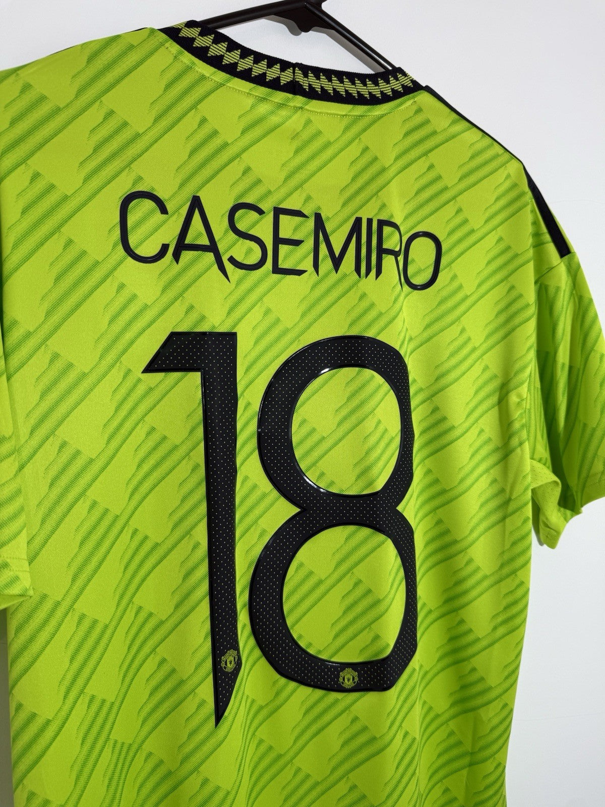 Manchester United Casemiro #18 2022/23 Large 3rd Shirt Adidas BNWT HE2981
