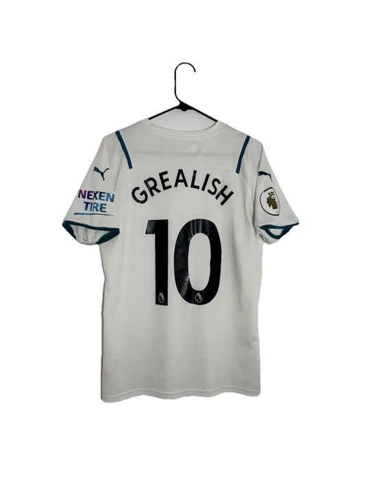 Manchester City Grealish #10 2021/22 Medium Away Very Good Condition 759211-02