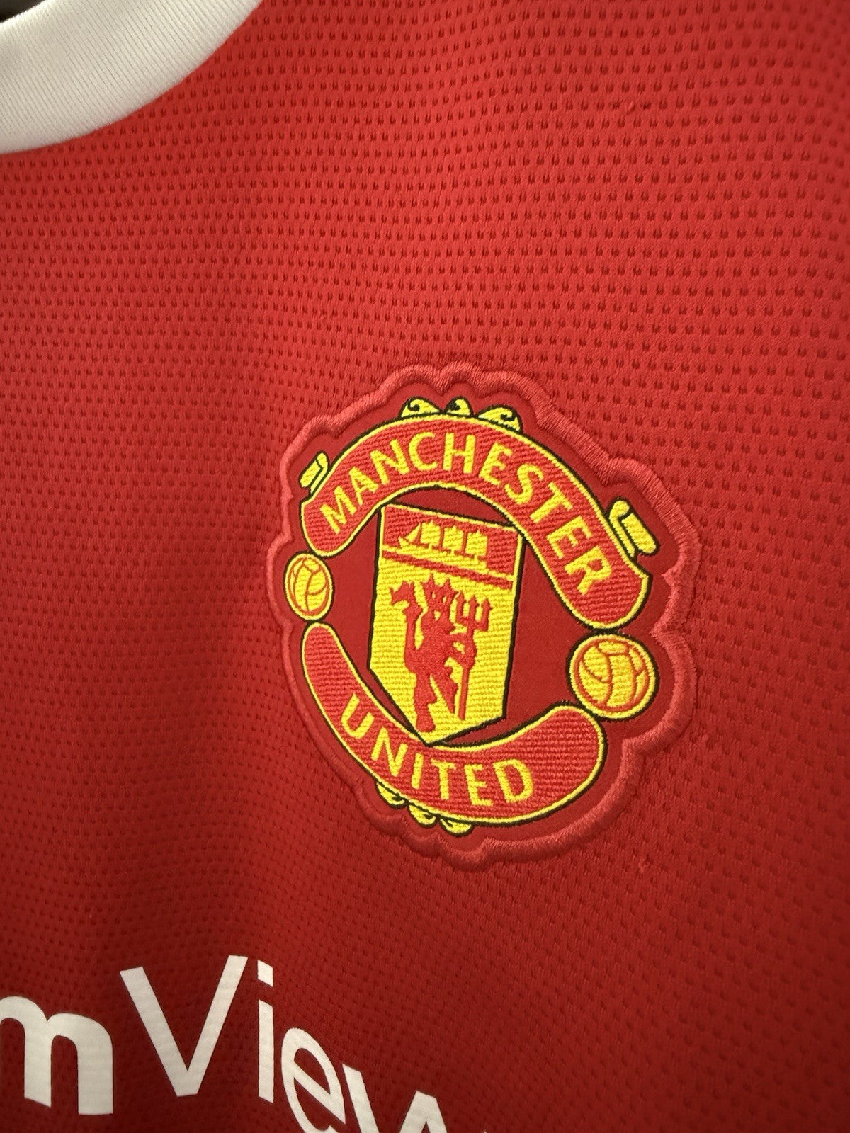 Manchester United B Fernandes #18 Medium 2021/22 Home Excellent Condition H31447