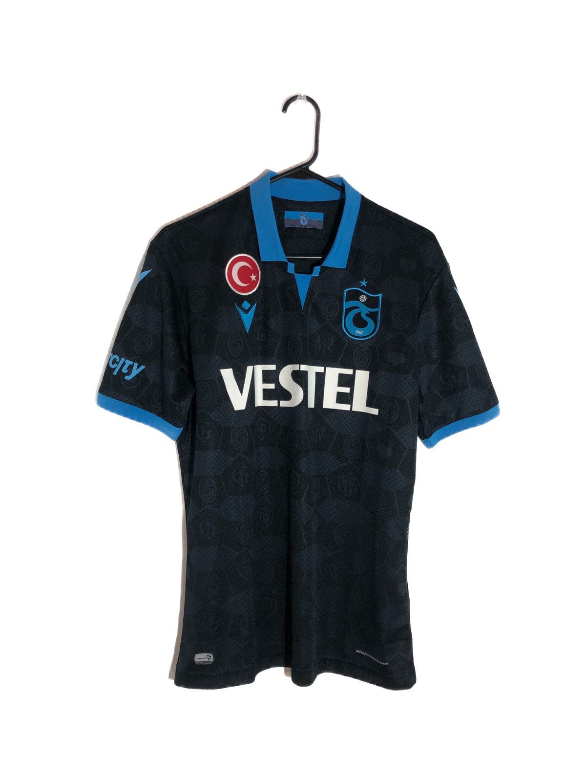 Trabzonspor 2020/21 Large Authentic 3rd Shirt Macron BNWT
