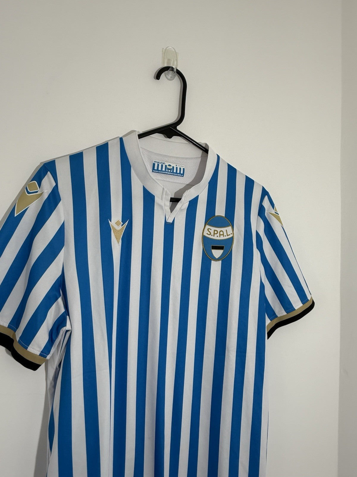 SPAL 2021/22 Medium Home Shirt Macron Excellent Condition