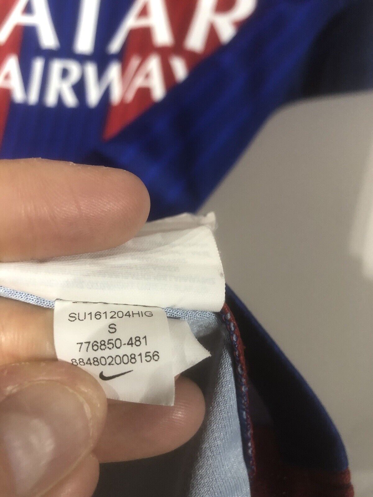 Messi 10 Barcelona 2016 17 Home Small Shirt Nike Excellent Condition 776850 481