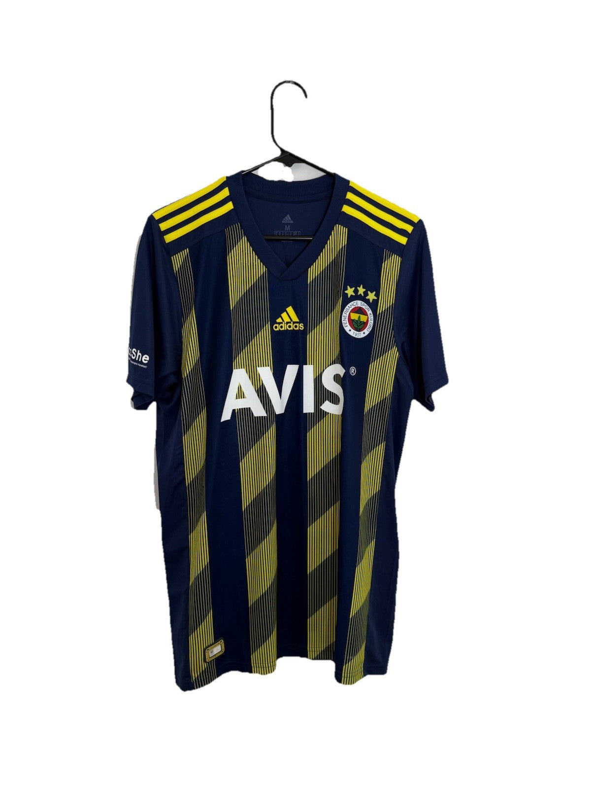 Fenerbahce L. Gustavo #20 2019/20 Medium Home Shirt Adidas BNWT FQ6694