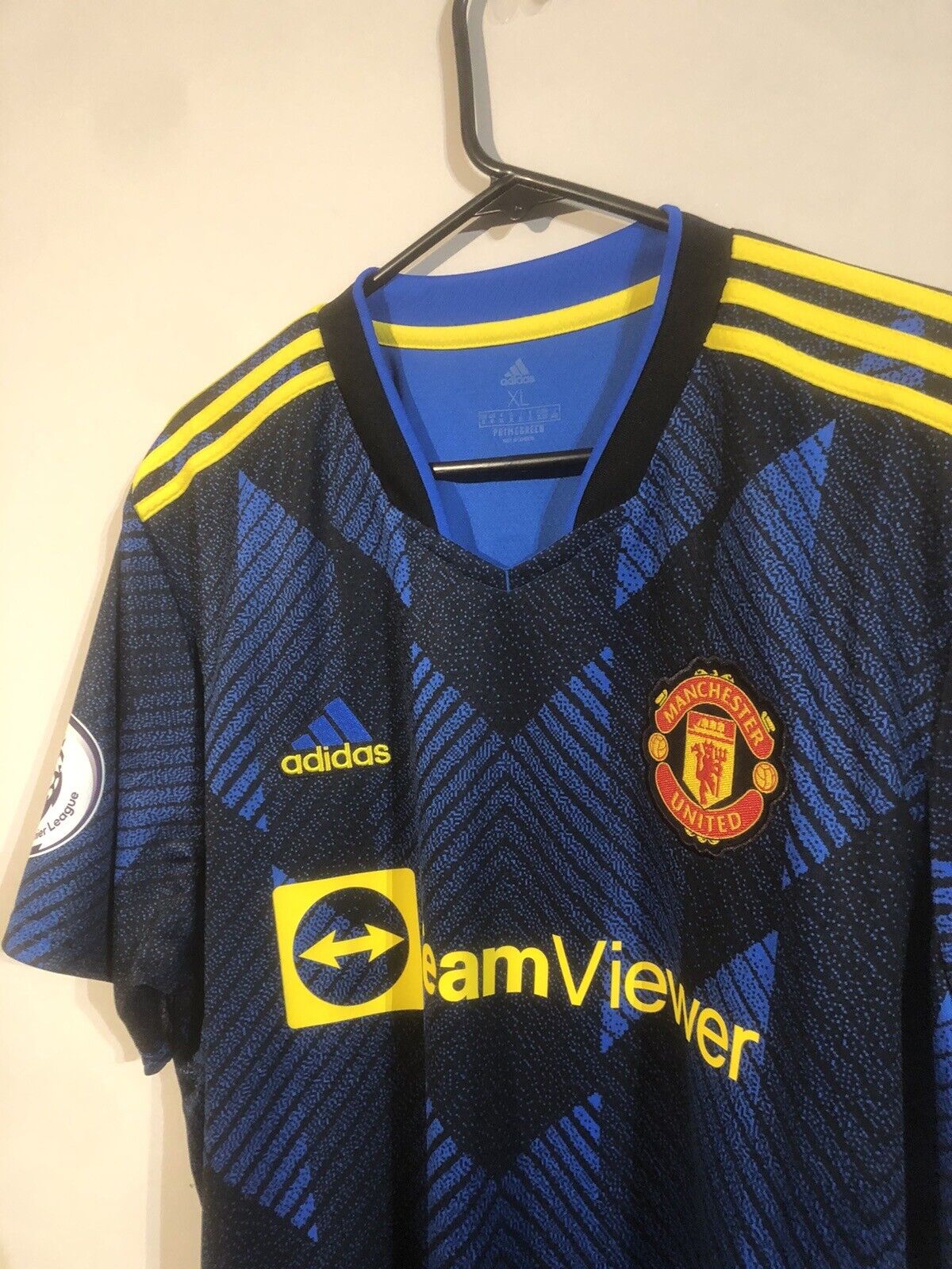 Ronaldo #7 Manchester United X-Large 2021/22 3rd Shirt BNWT