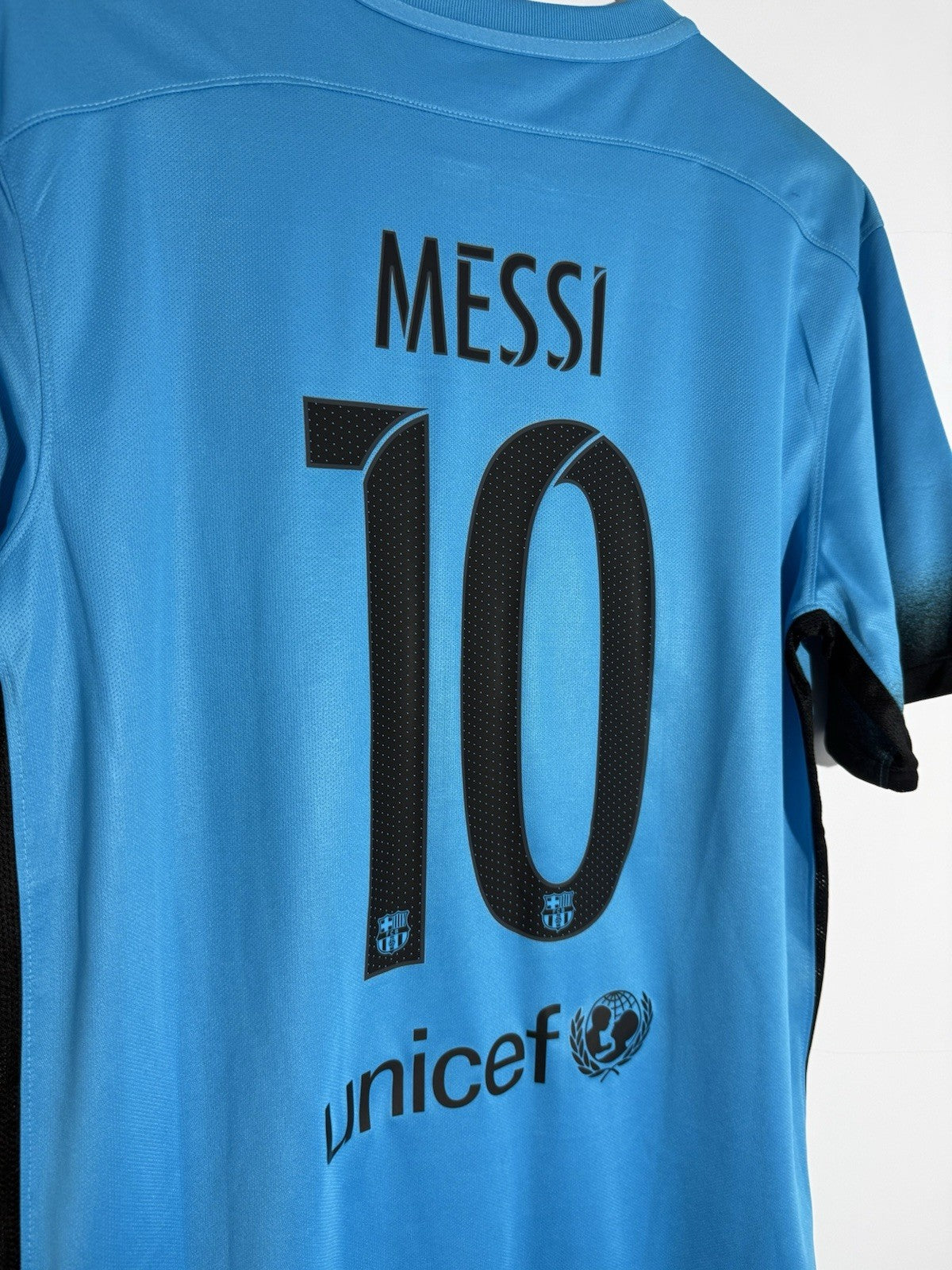 Barcelona Messi #10 2015/16 Medium 3rd Shirt Nike Excellent Condition 658789-426