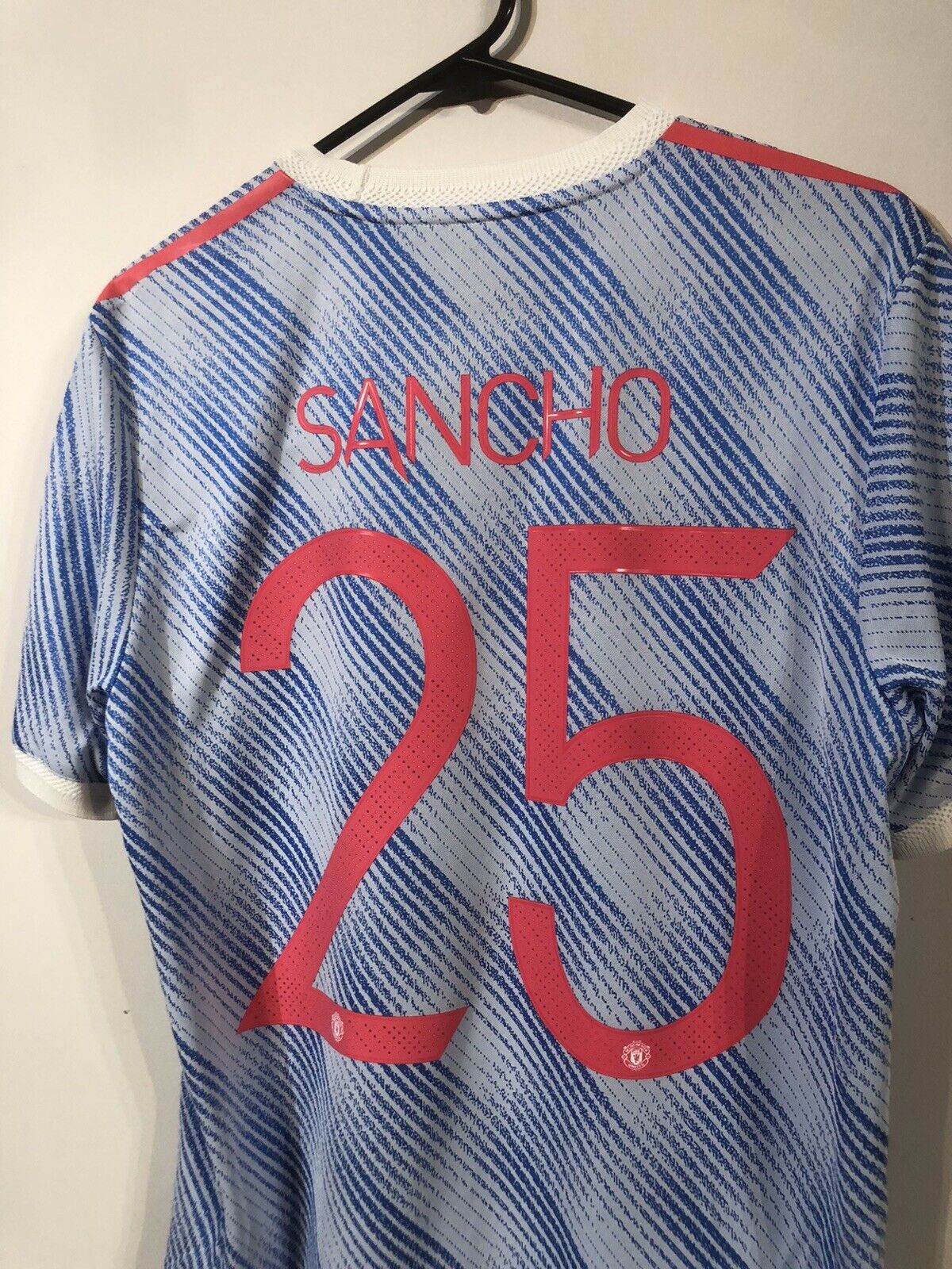 Sancho #25 Manchester United Authentic Medium BNWT 2021/22 Away Shirt