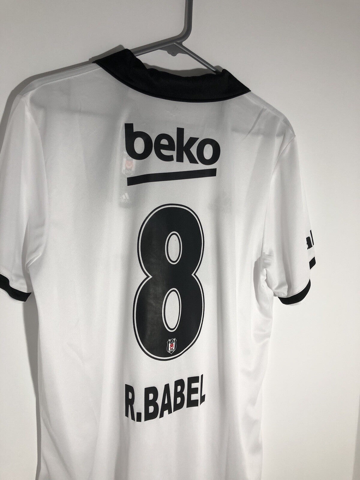 Besiktas R. Babel #8 2018/19 Large Home Shirt Adidas Excellent Condition CG0691