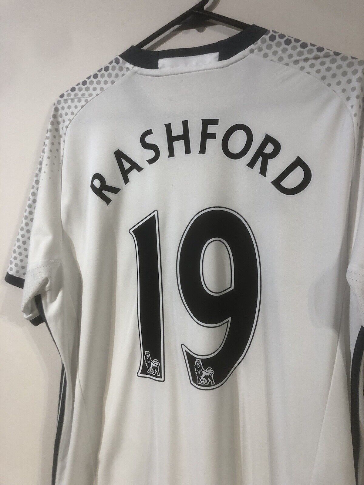 Rashford #10 Manchester United 2016/17 3rd Large Shirt Adidas Good Condition