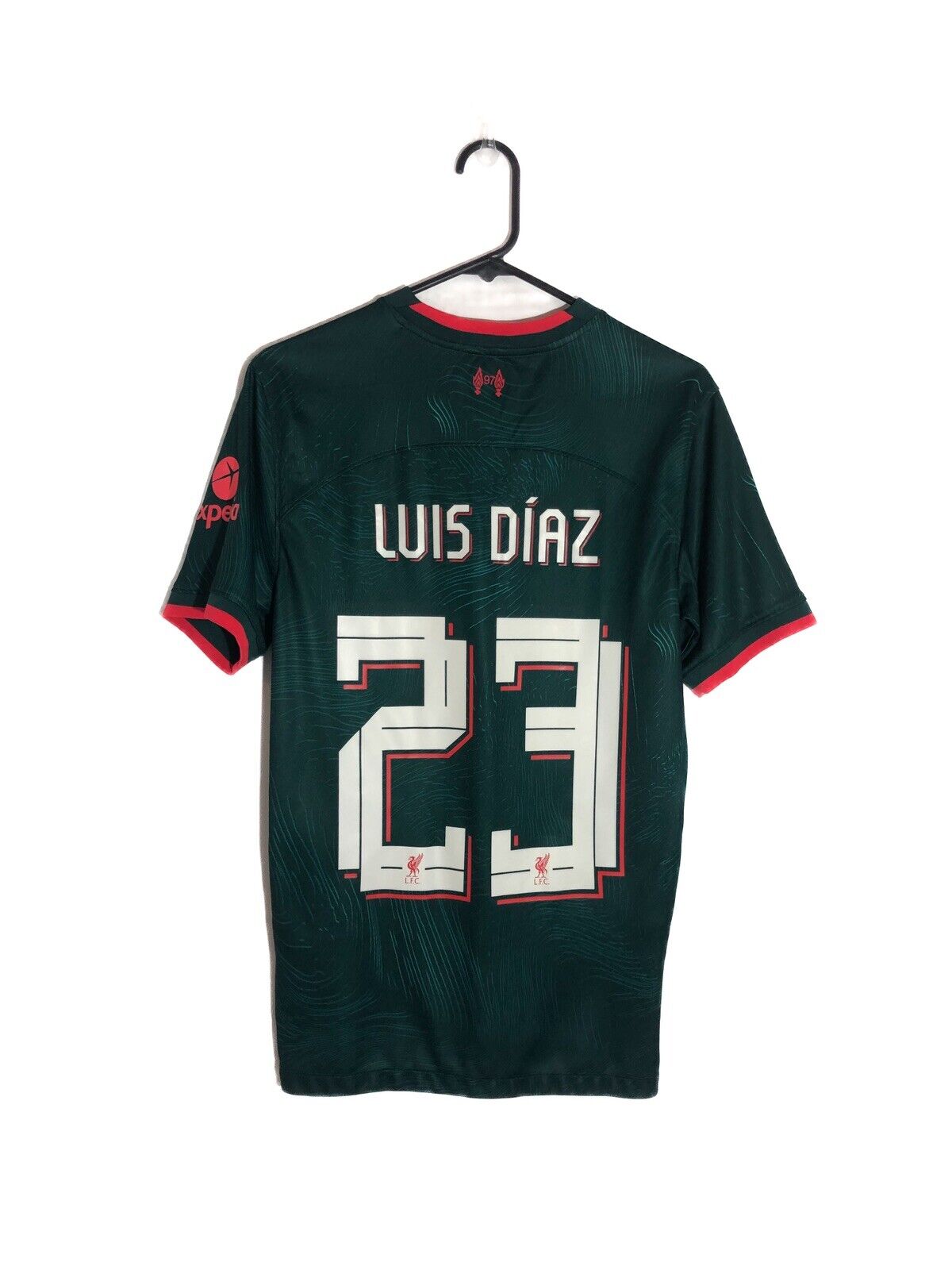 Luis Diaz 23 Liverpool Small 2022 23 3rd Shirt Excellent Condition Dm1835 377