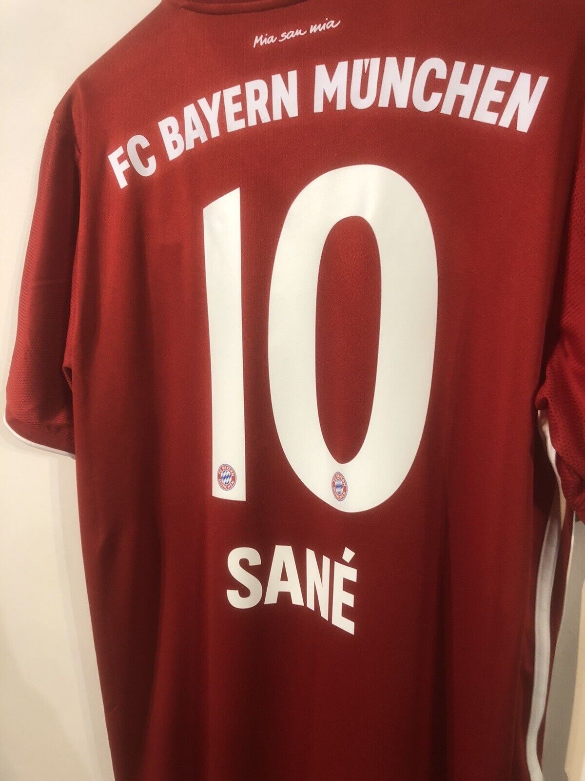 Sane #10 Bayern Munich 2020/21 Large Home Football Shirt BNWT