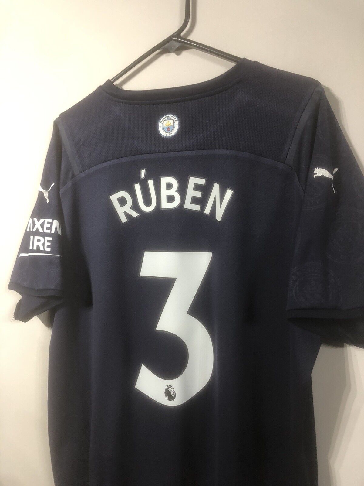 Ruben 3 Manchester City 2021 22 Xl 3rd Shirt Puma Excellent Condition 759219 03