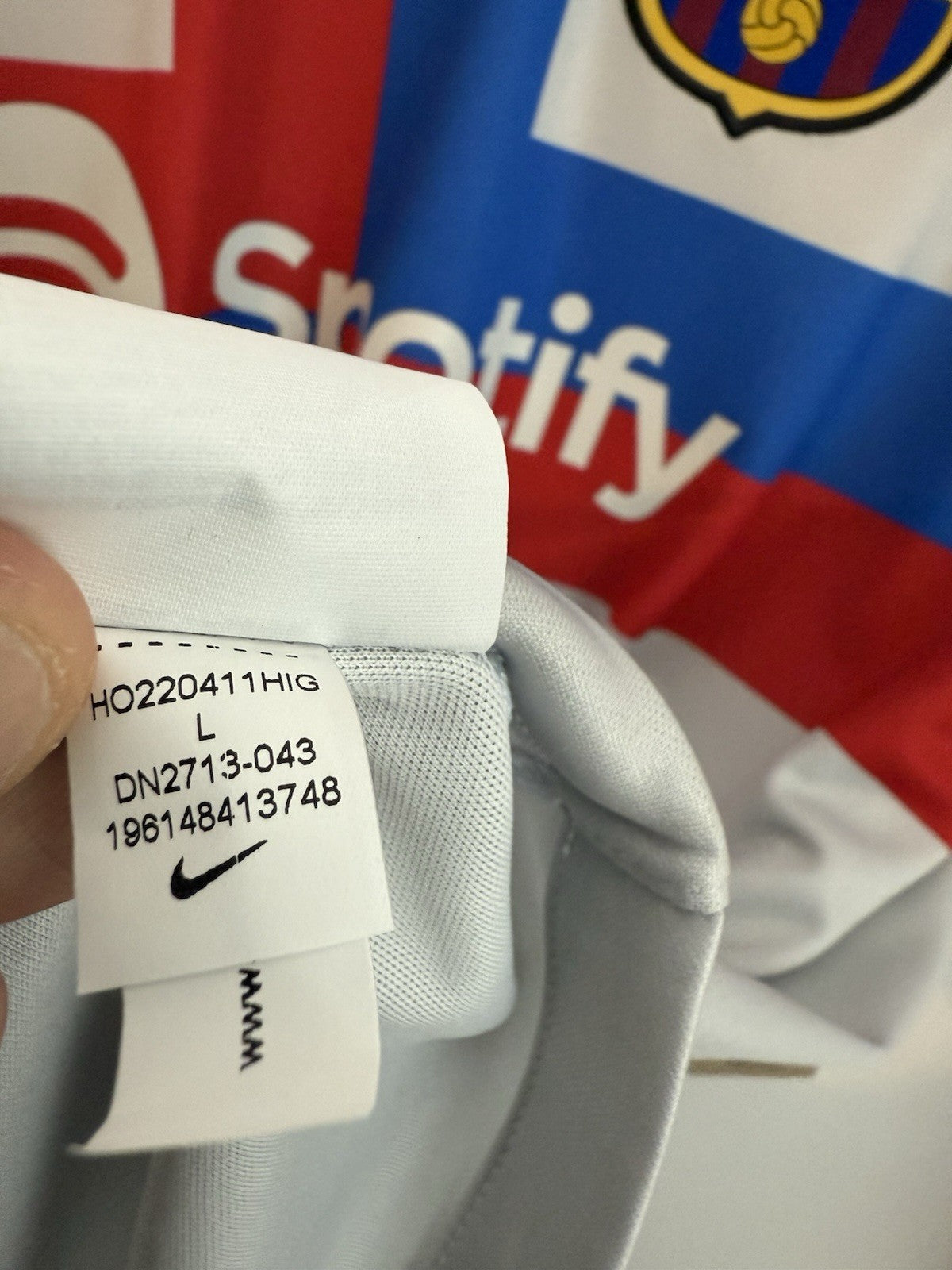 Barcelona Pedri #8 2022/23 3rd Large Shirt Nike BNWT DN2713-043