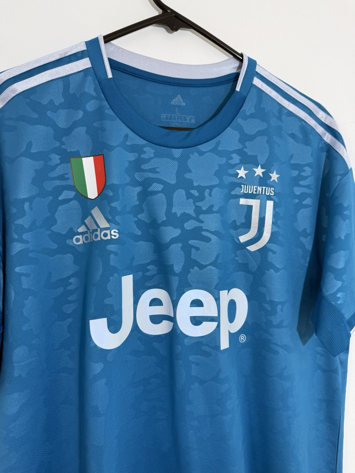 Juventus Chiellini #3 2019/20 Large CL 3rd Shirt Adidas BNWT DW5471