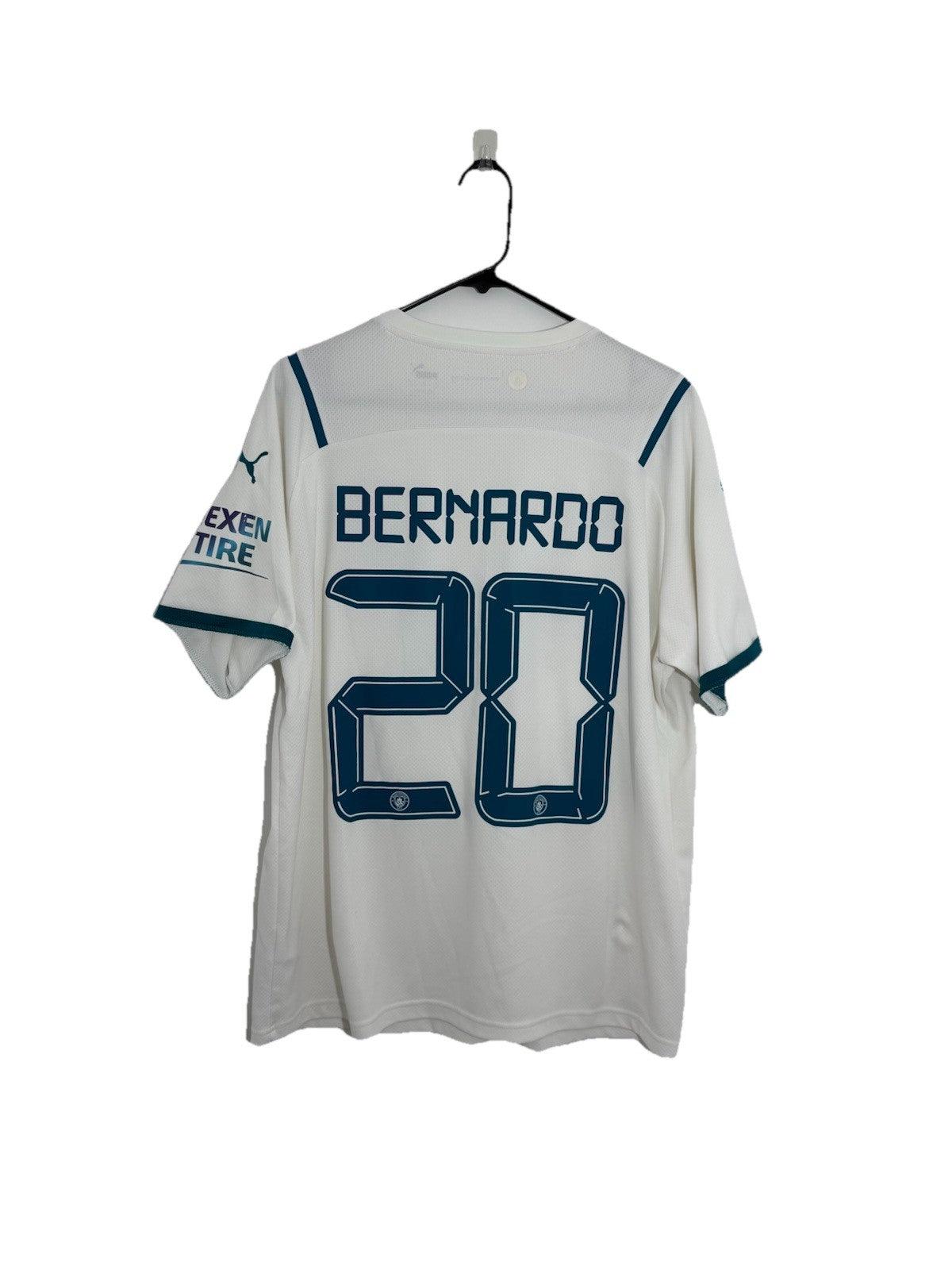 Manchester City Bernardo #20 2021/22 XL Away Shirt Excellent Condition 759211-02