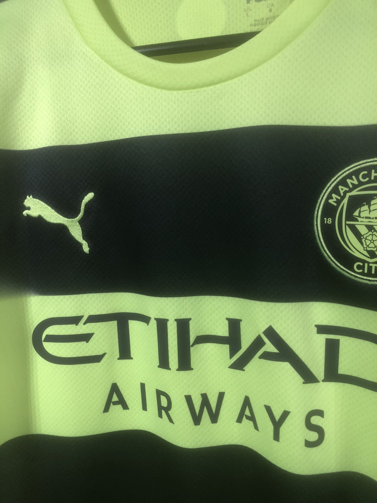 Manchester City J Alvarez #19 2022/23 Large 3rd Excellent Condition 765734-03