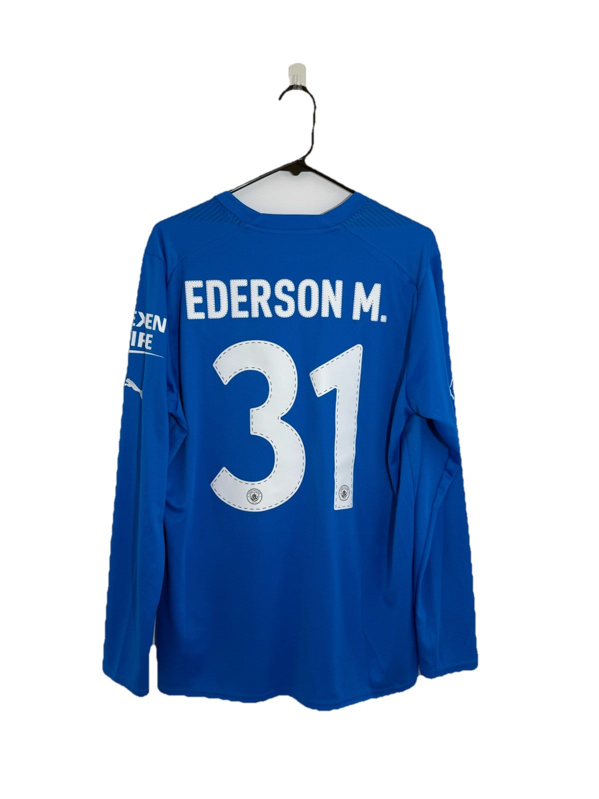 Manchester City Ederson #31 2022/23 Large Away Euro GK Shirt BNWT 765746-98
