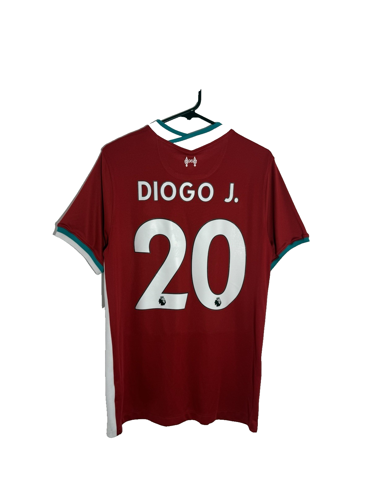 Liverpool Diogo J #20 2020/21 Large Home Shirt Excellent Condition CZ2636-687