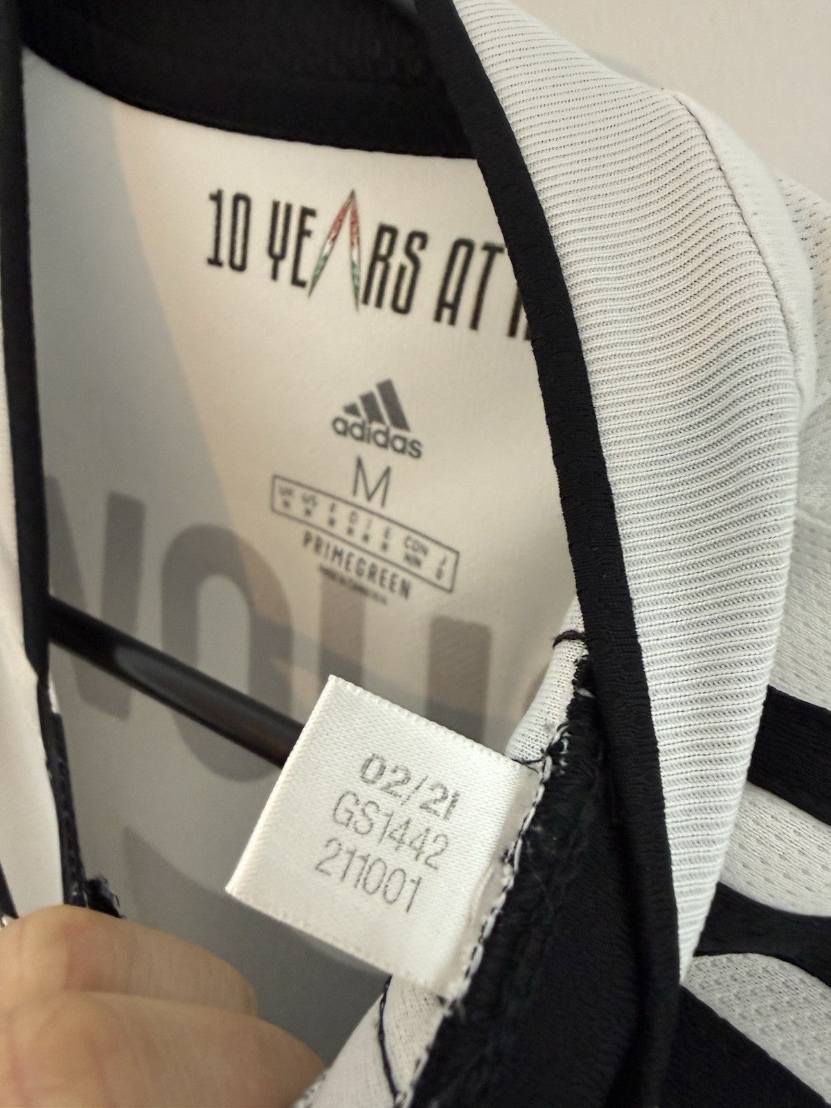 Juventus Vlahovic #7 2021/22 Medium Home Shirt Adidas Excellent Condition GS1442