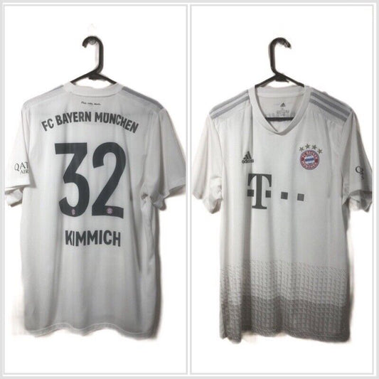 Kimmich 32 Bayern Munich 2019 20 Xl Away Shirt Excellent Condition Dw7406