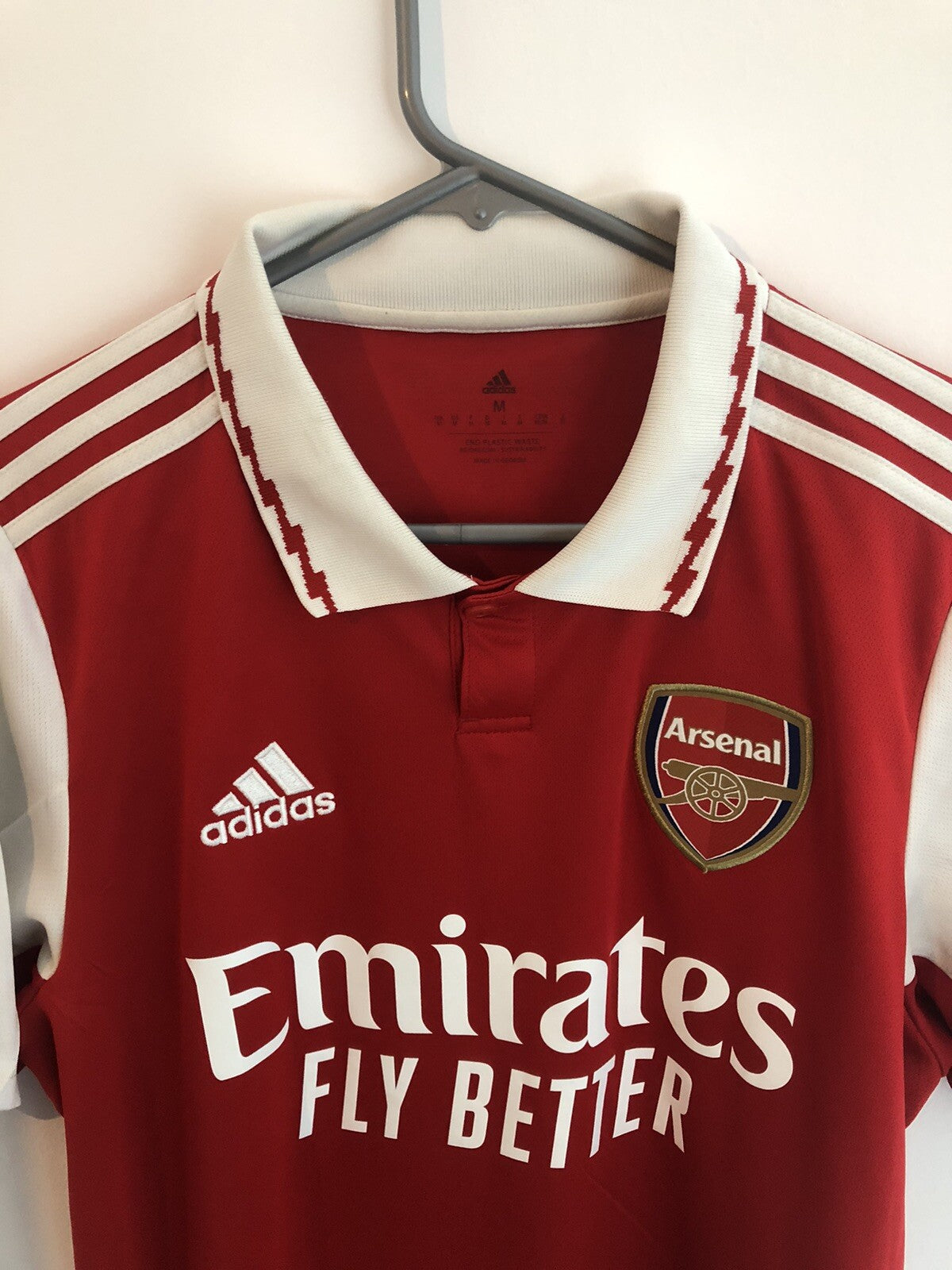 Arsenal Xhaka #34 2022/23 Medium Home Euro Shirt Excellent Condition H35903
