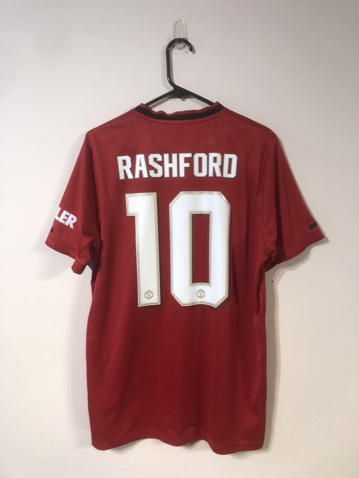 Rashford #10 Manchester United Large 2019/20 Home Shirt Good Condition