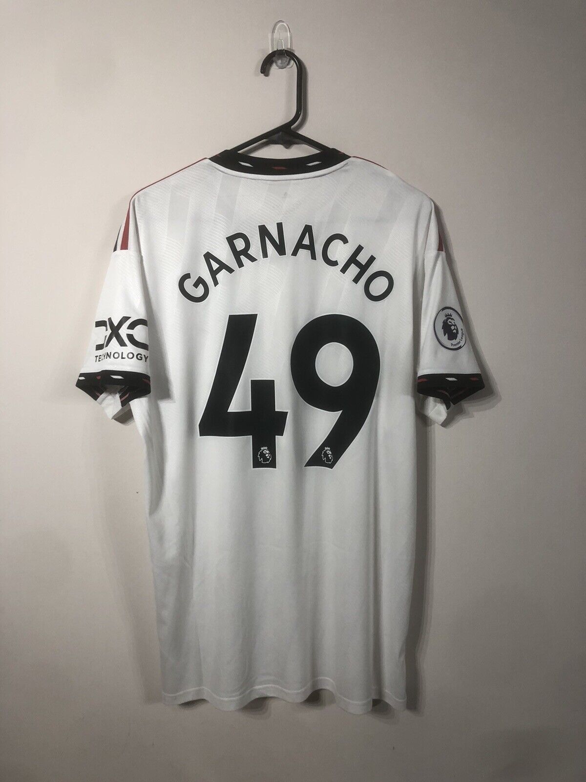 Garnacho #49 Manchester United Large 2022/23 Away Shirt Excellent Condition