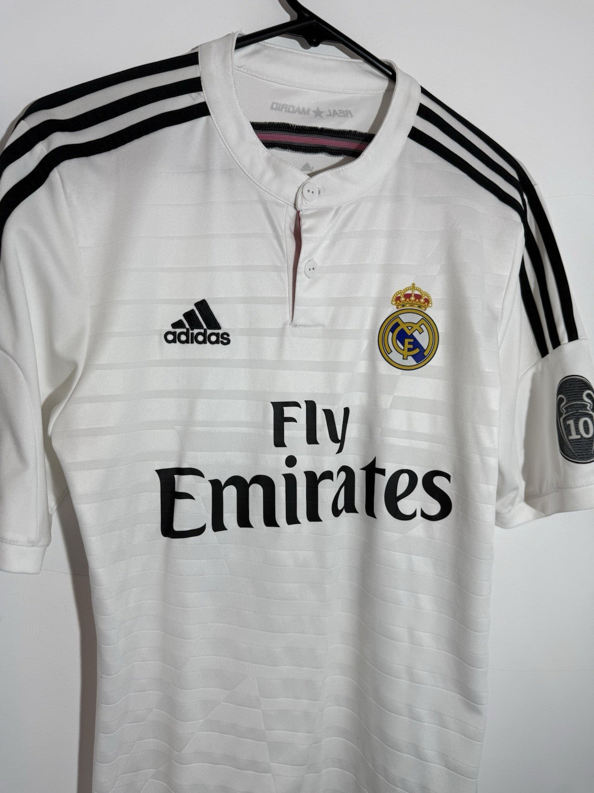 Real Madrid Isco #23 2014/15 Small Home CL Shirt Excellent Condition M38202
