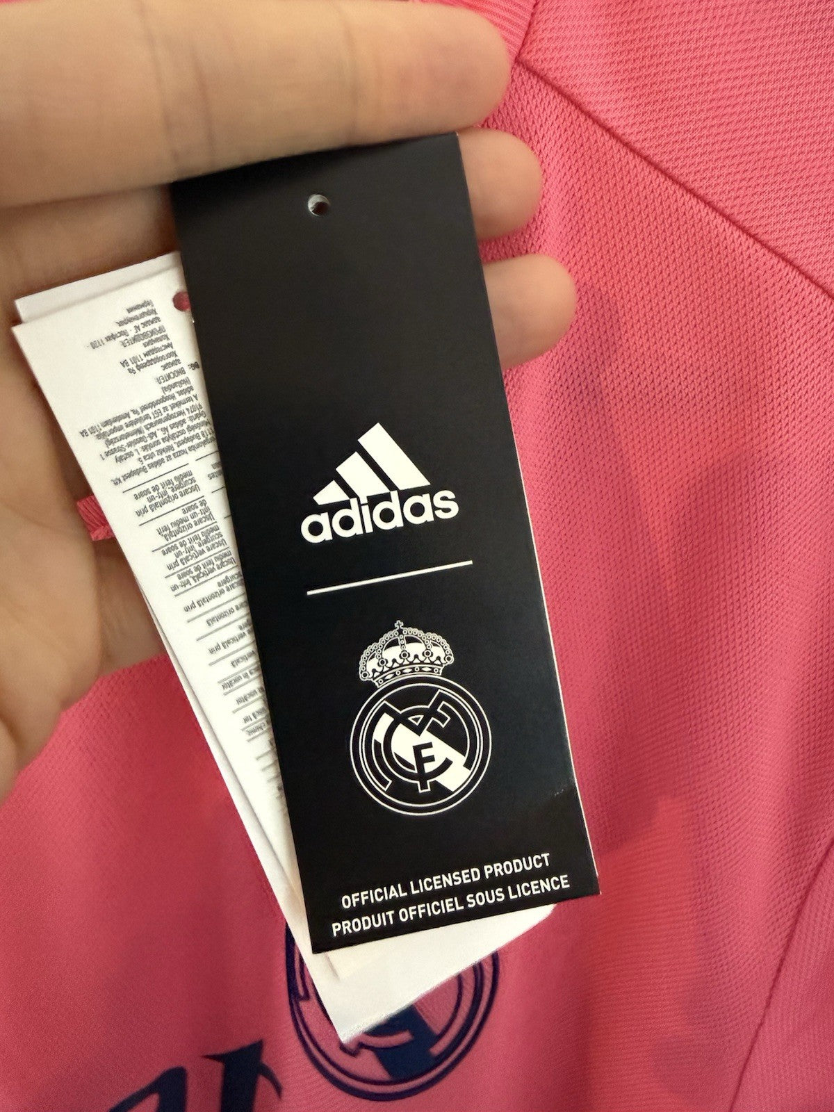 Real Madrid Vinicius Jr #20 2020/21 Medium Away Shirt BNWT GI6463