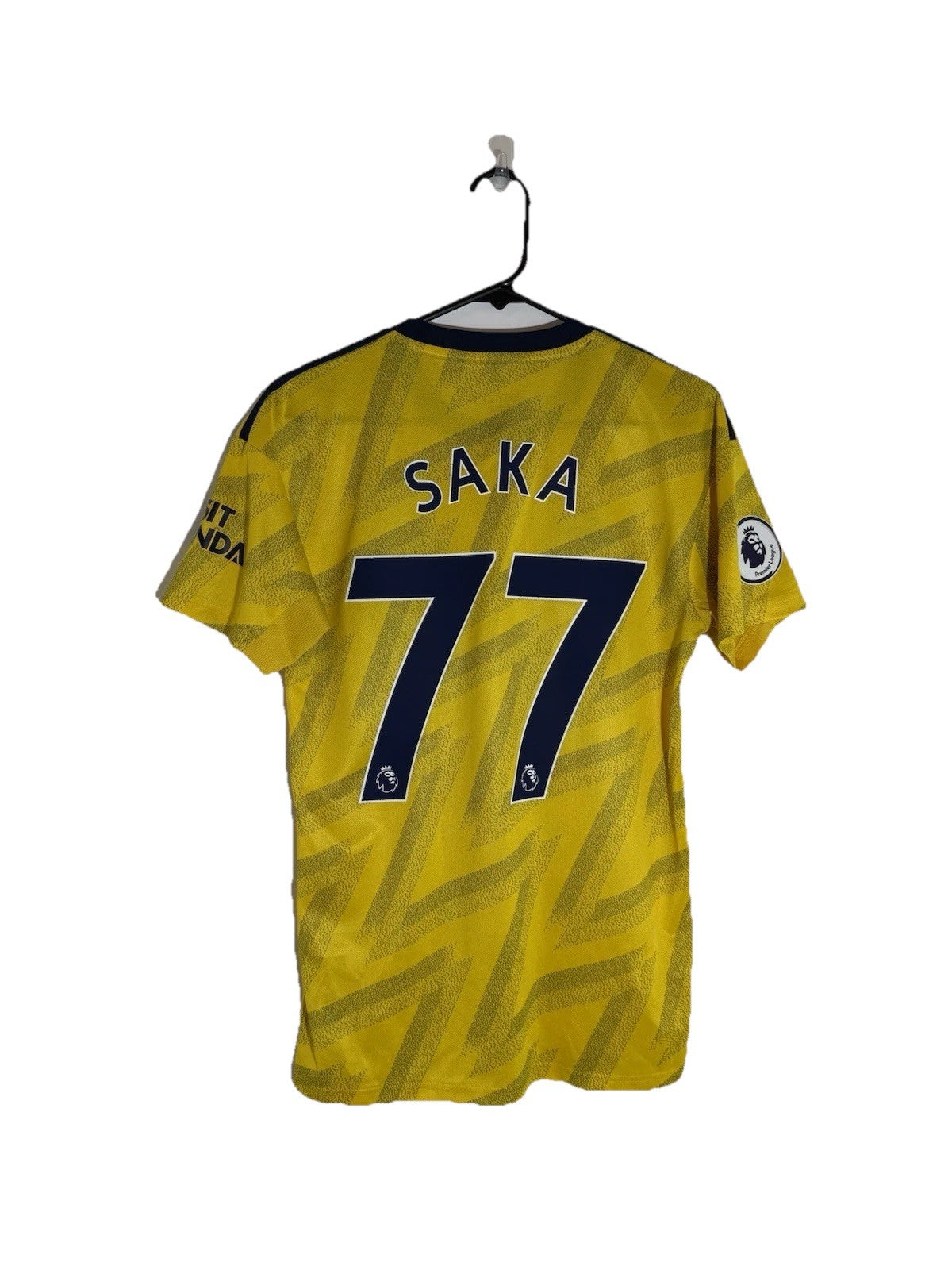 Arsenal Saka #77 2019/20 Small Away Shirt Excellent Condition EH5635