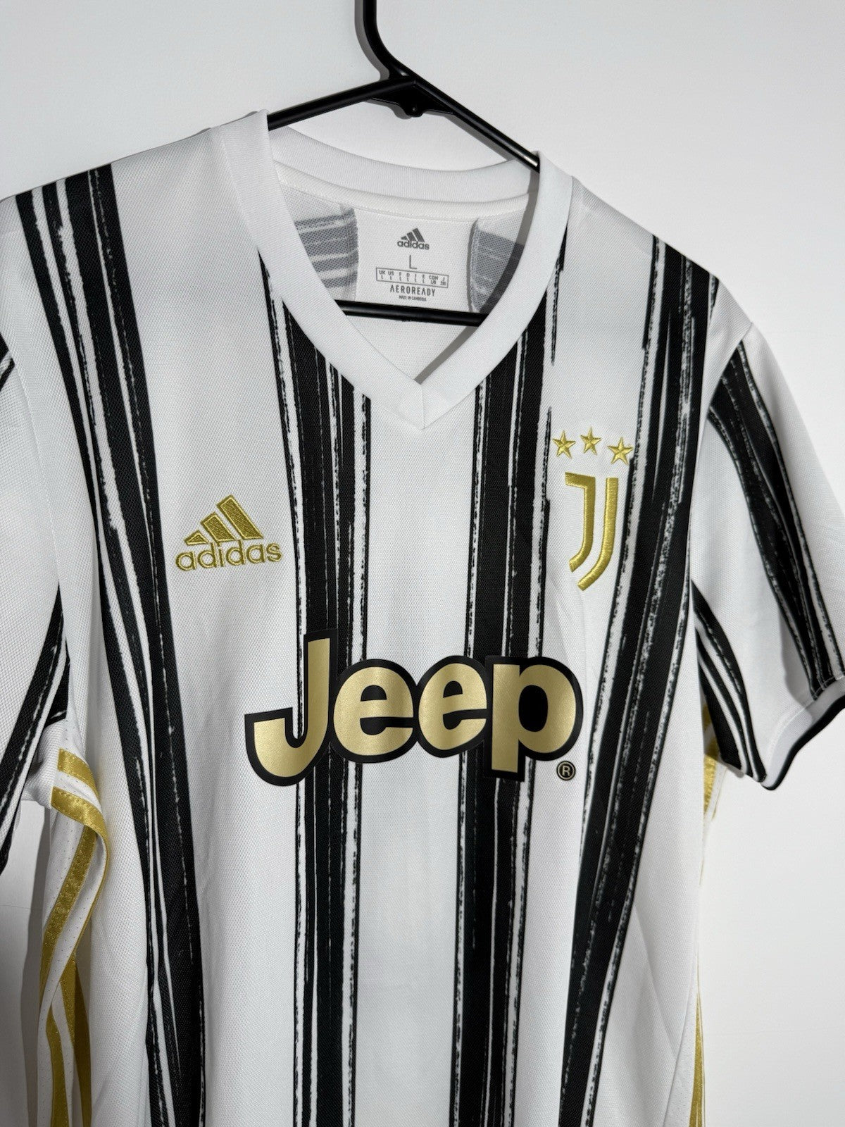 Juventus Ramsey #8 2020/21 Large Home Shirt Excellent Condition EI9894