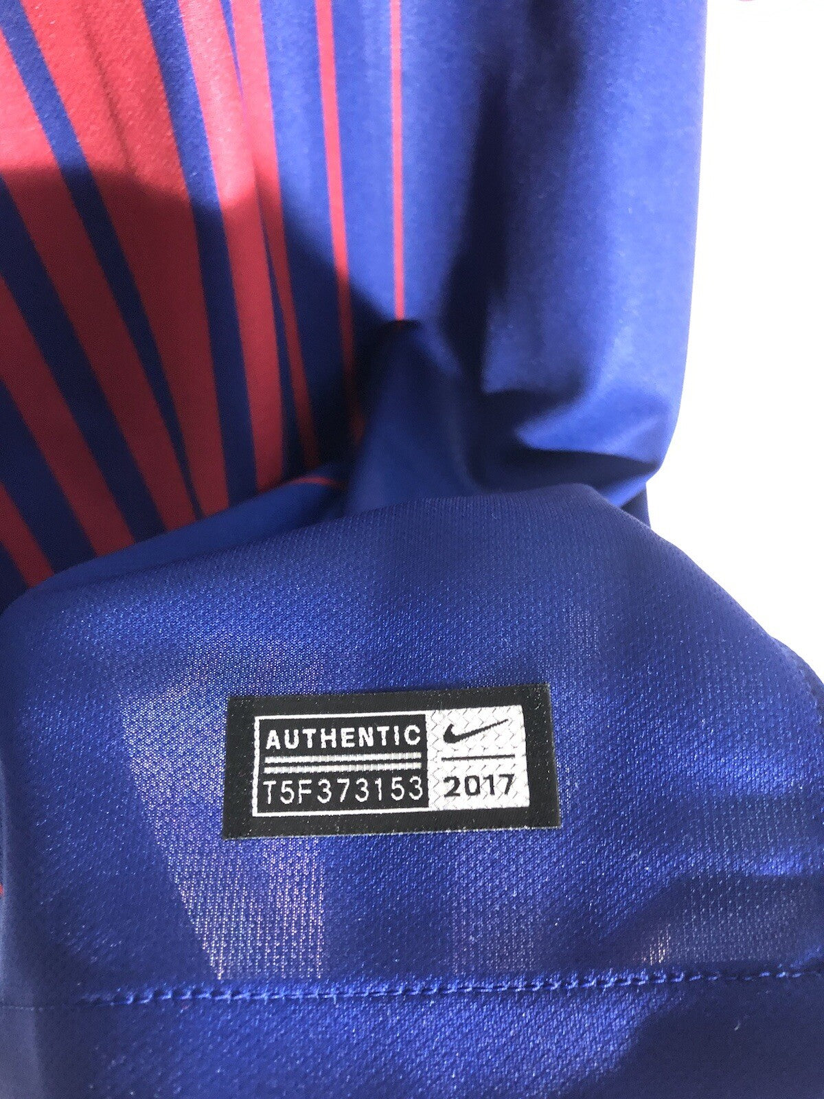 Barcelona S. Roberto #20 2017/18 XL Home Shirt Nike BNWT 847255-457