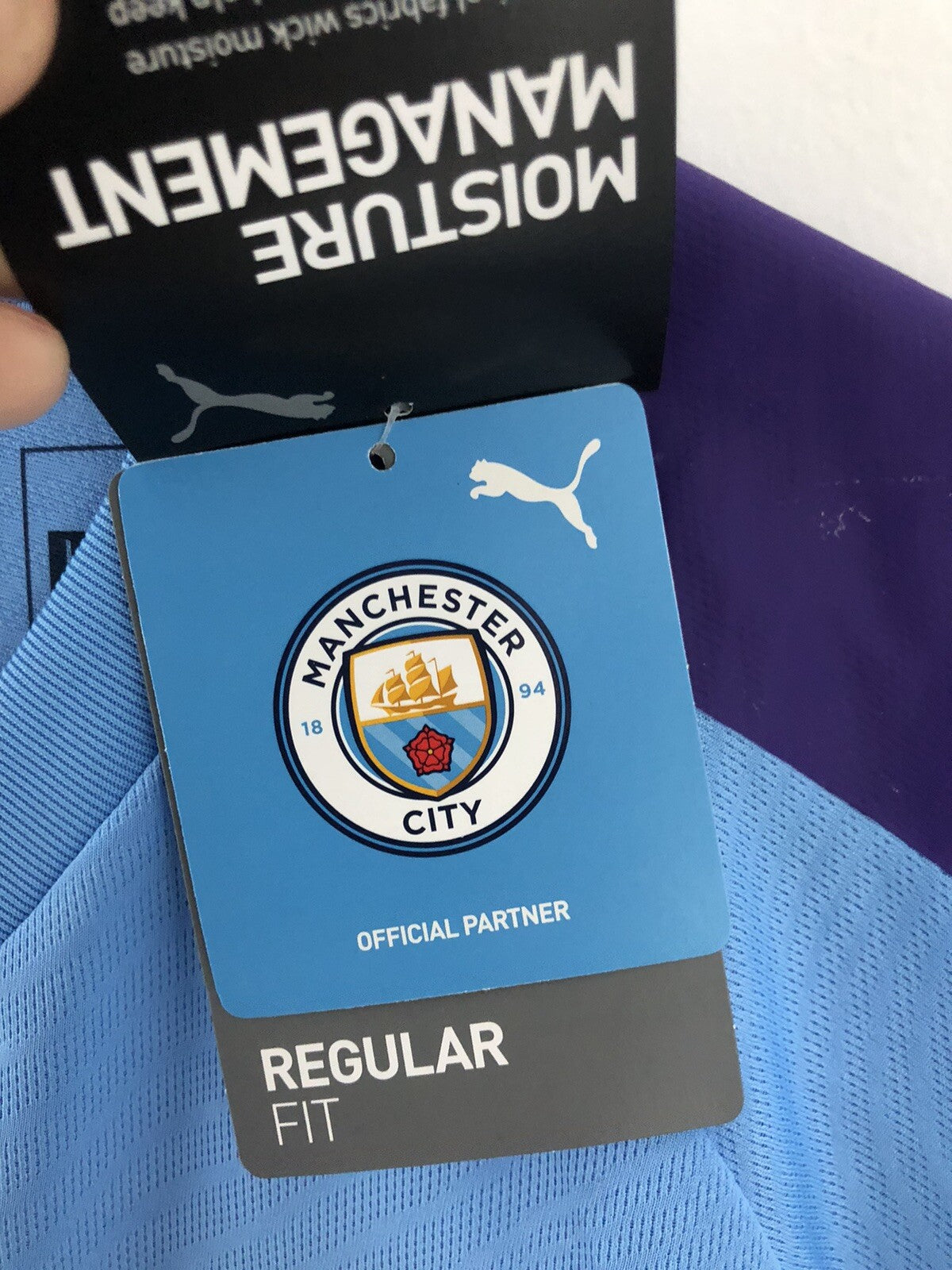 Manchester City Silva #21 2019/20 Small Home Shirt BNWT 755586-01