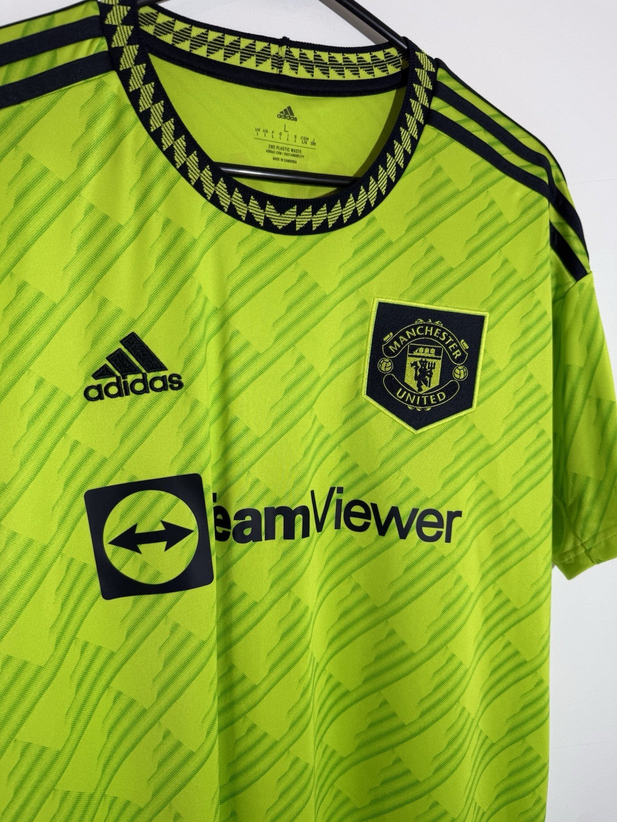 Manchester United Garnacho #49 2022/23 Large 3rd Shirt BNWT HE2981