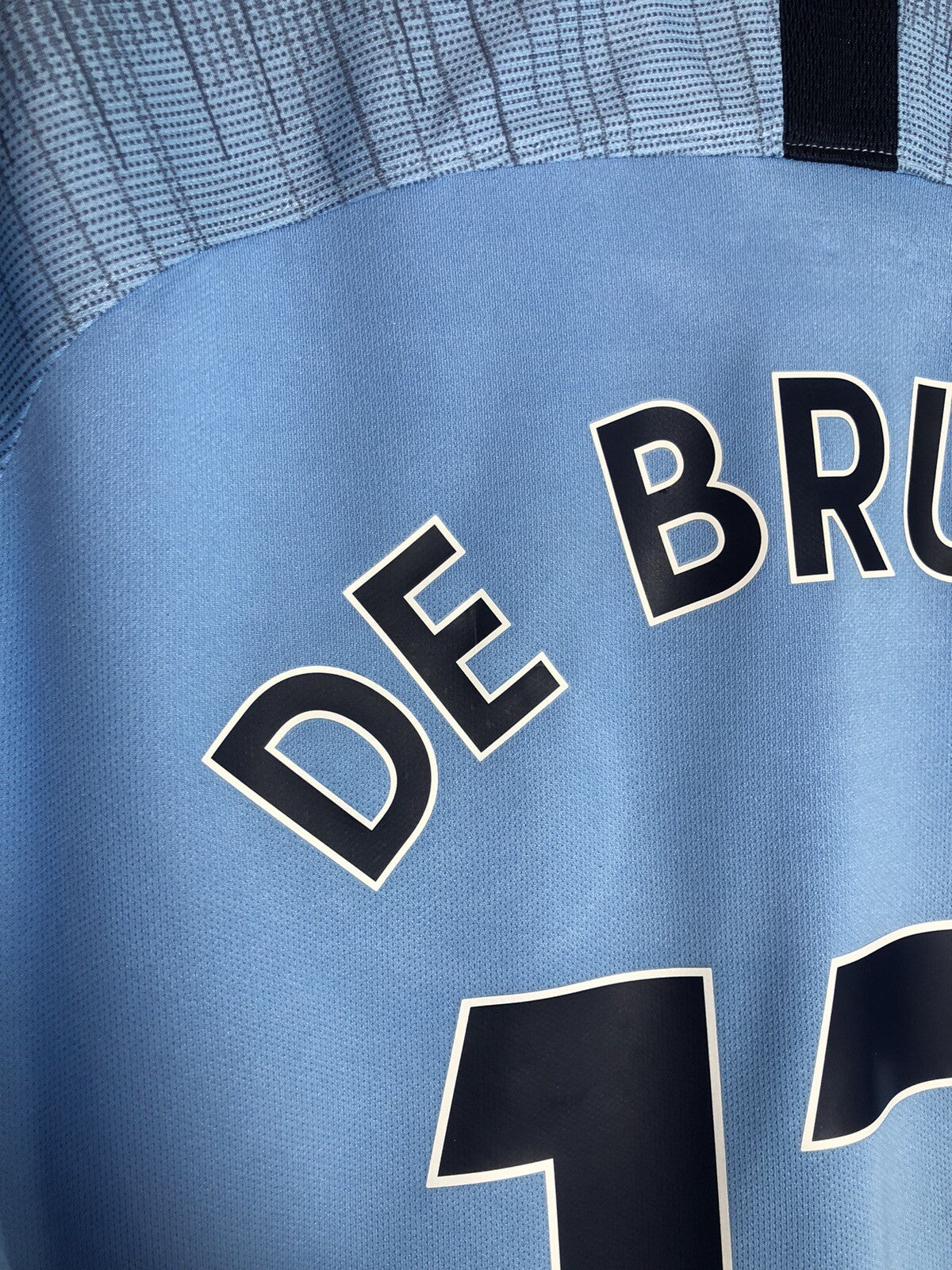Man City De Bruyne #17 2018/19 XL Home Shirt Excellent Condition 894431-489