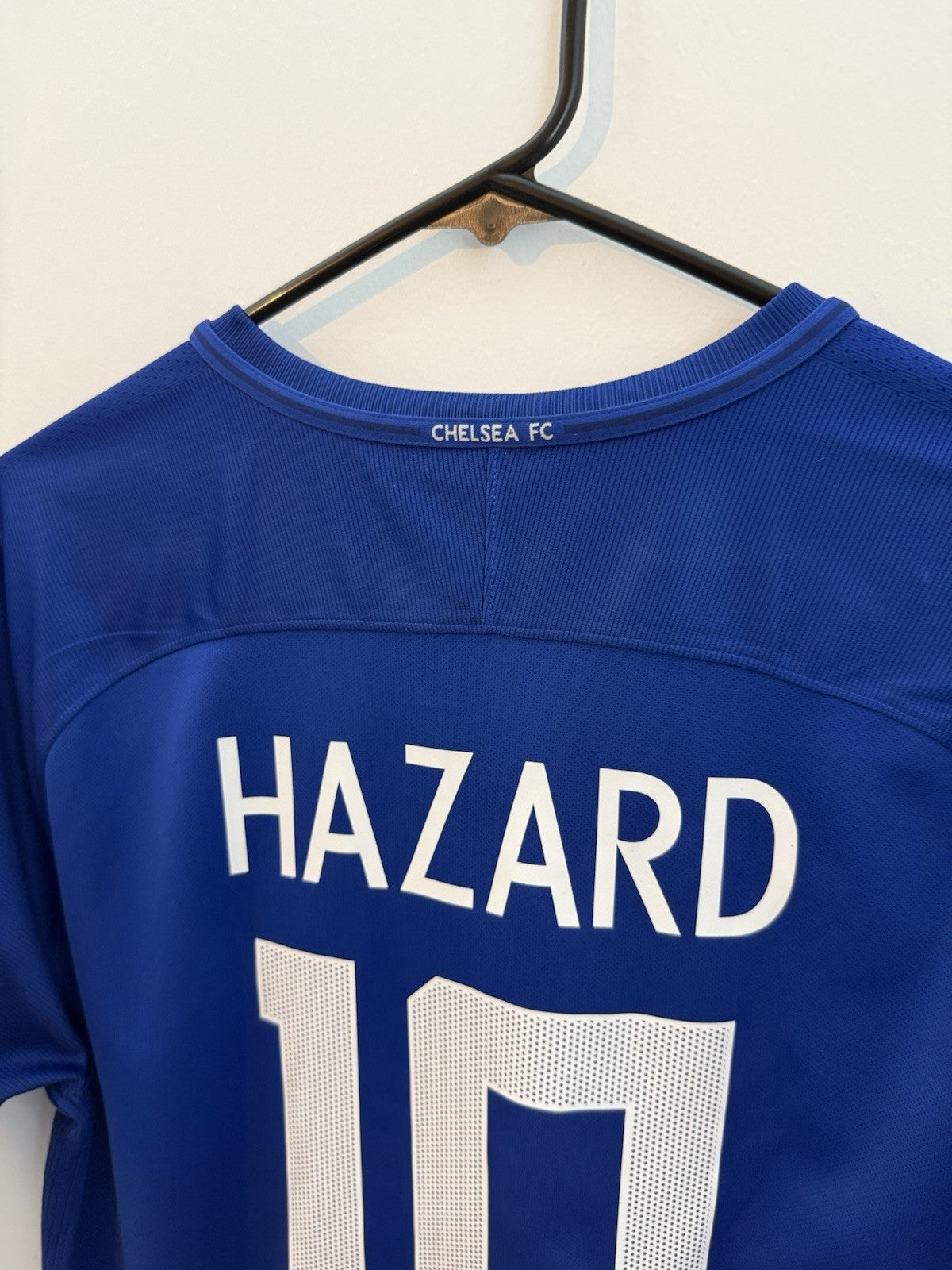 Chelsea Hazard #10 2017/18 Large Home Shirt Nike Excellent Condition 905513-496