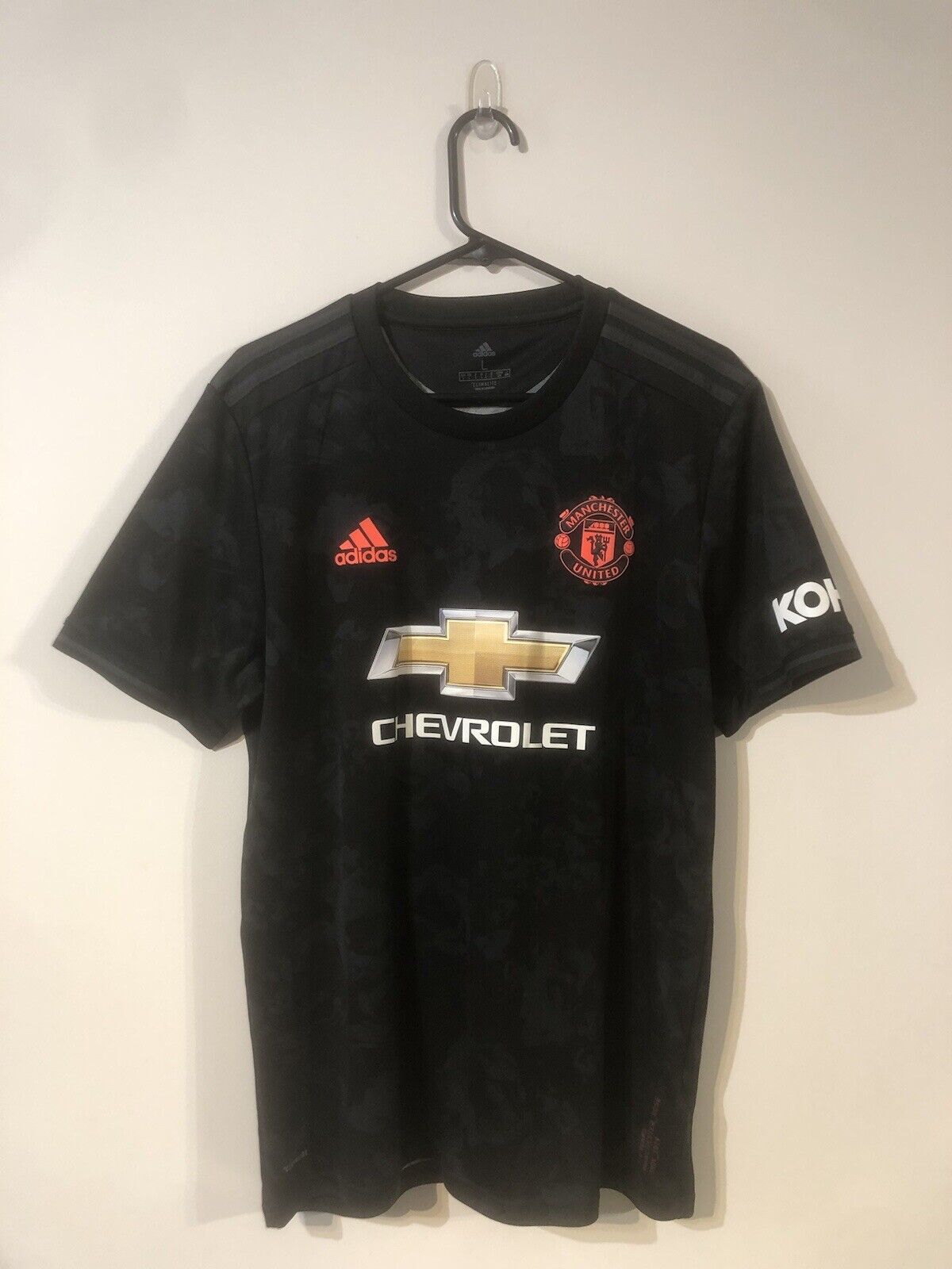 Rashford #10 Manchester United 2019/20 3rd Large Shirt Adidas Excellent Conditio