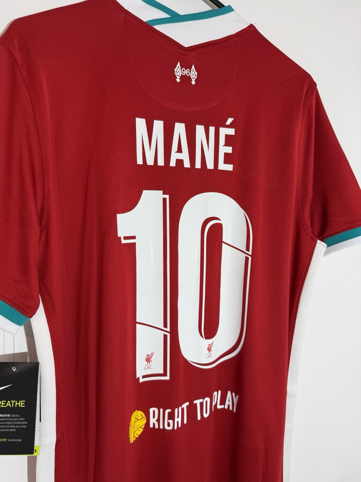 Liverpool Mane #10 2020/21 Medium Home Shirt Nike BNWT CZ2636-687