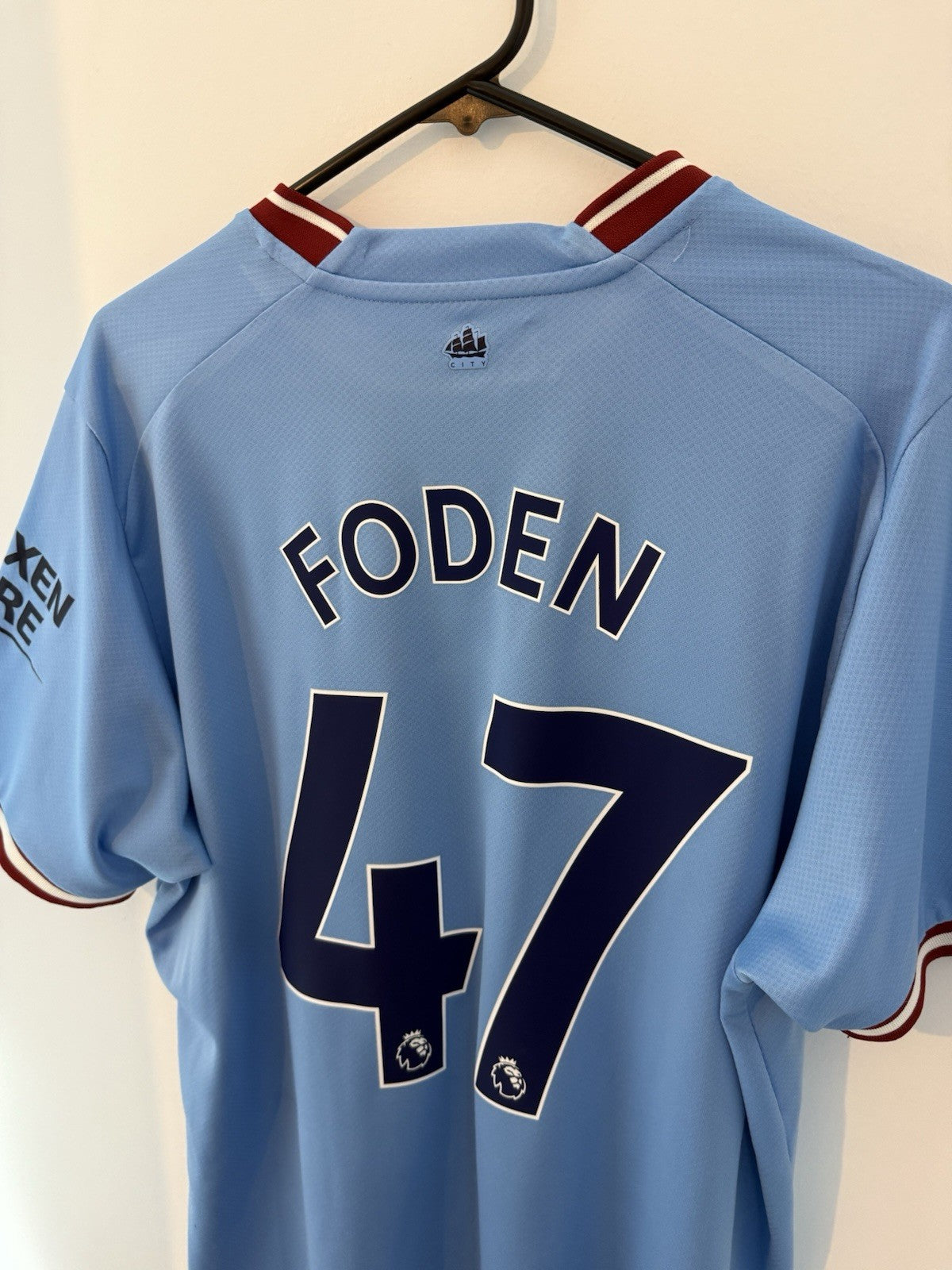 Manchester City Foden #47 2022/23 XL Home Excellent Condition 765710-01