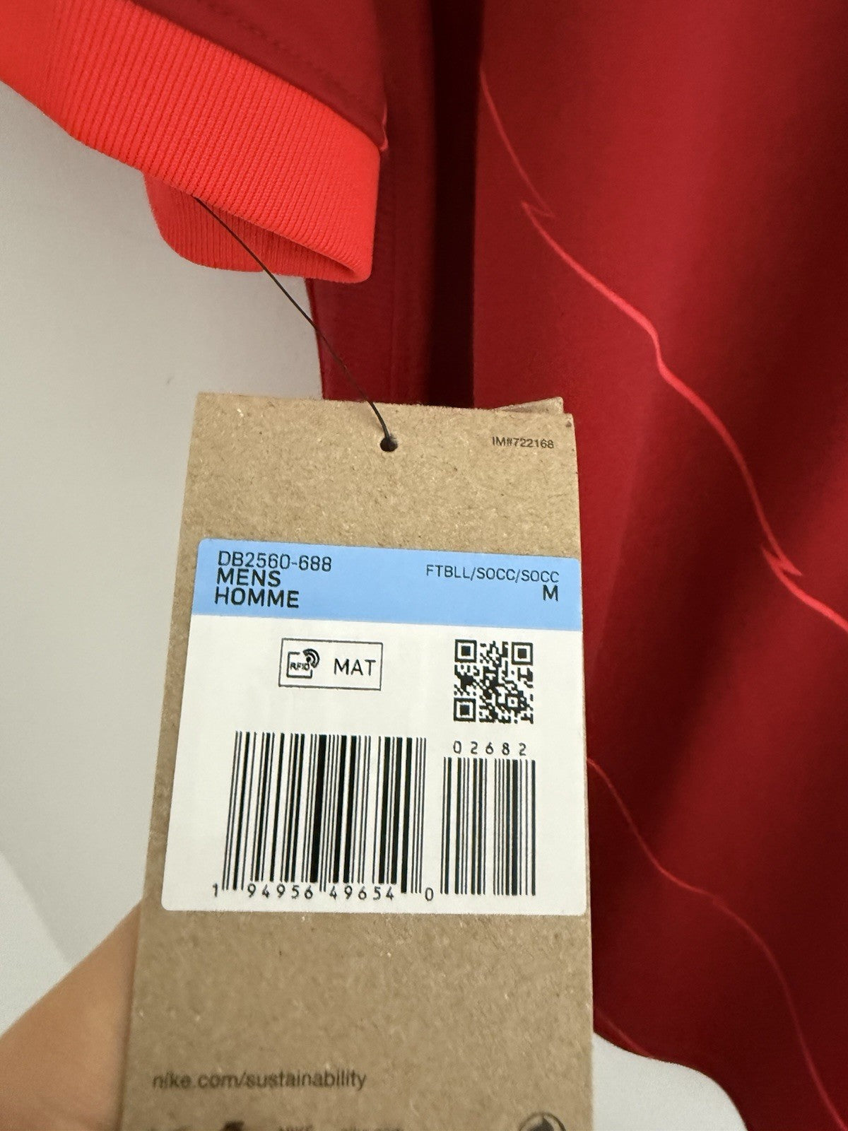 Liverpool Konate #5 2021/22 Medium Home Shirt Nike BNWT DB2560-688