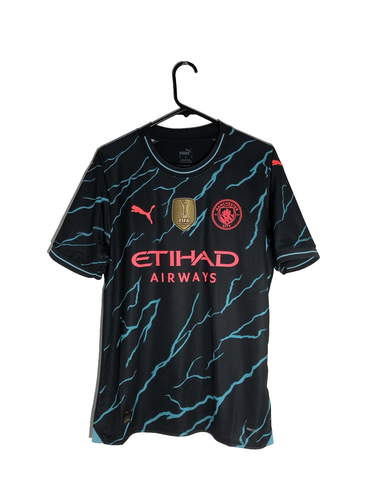 Manchester City Grealish #10 2023/24 Medium 3rd Excellent Condition 770460-03