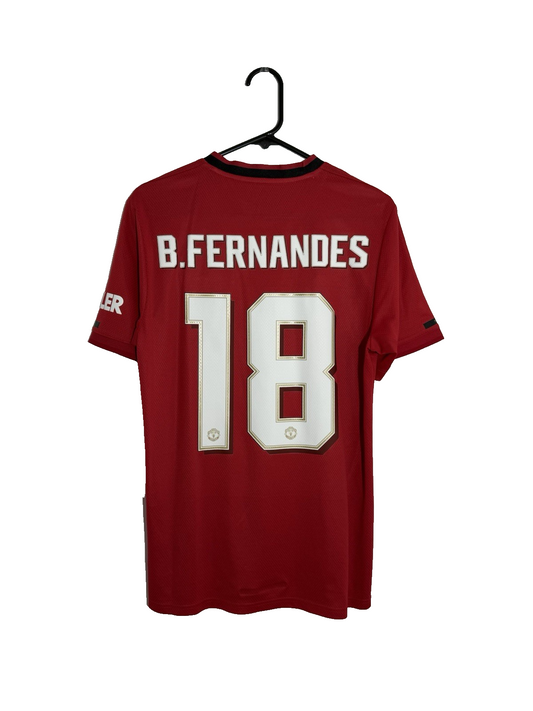 Man United B. Fernandes #18 2019/20 Medium Home Shirt Excellent Condition ED7386