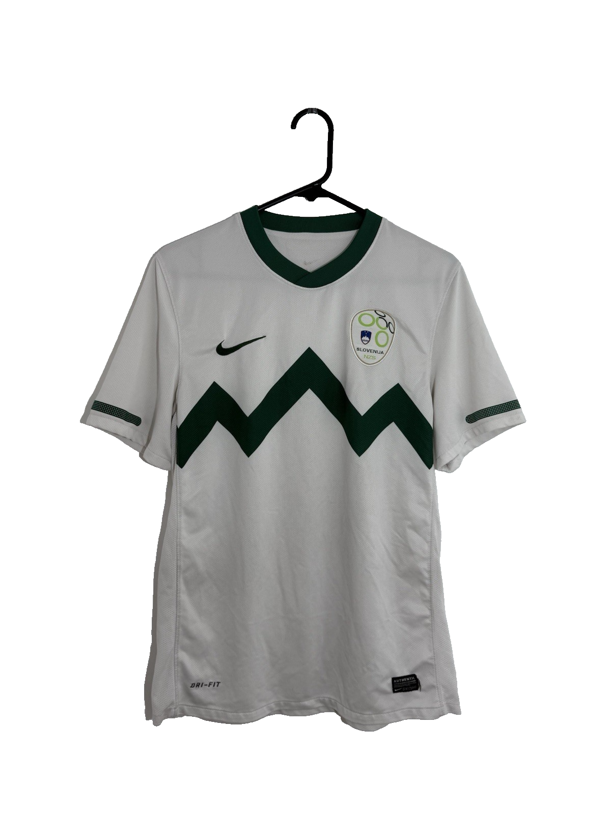 Slovenia 2010 Medium Home Shirt Nike Excellent Condition 363044-105