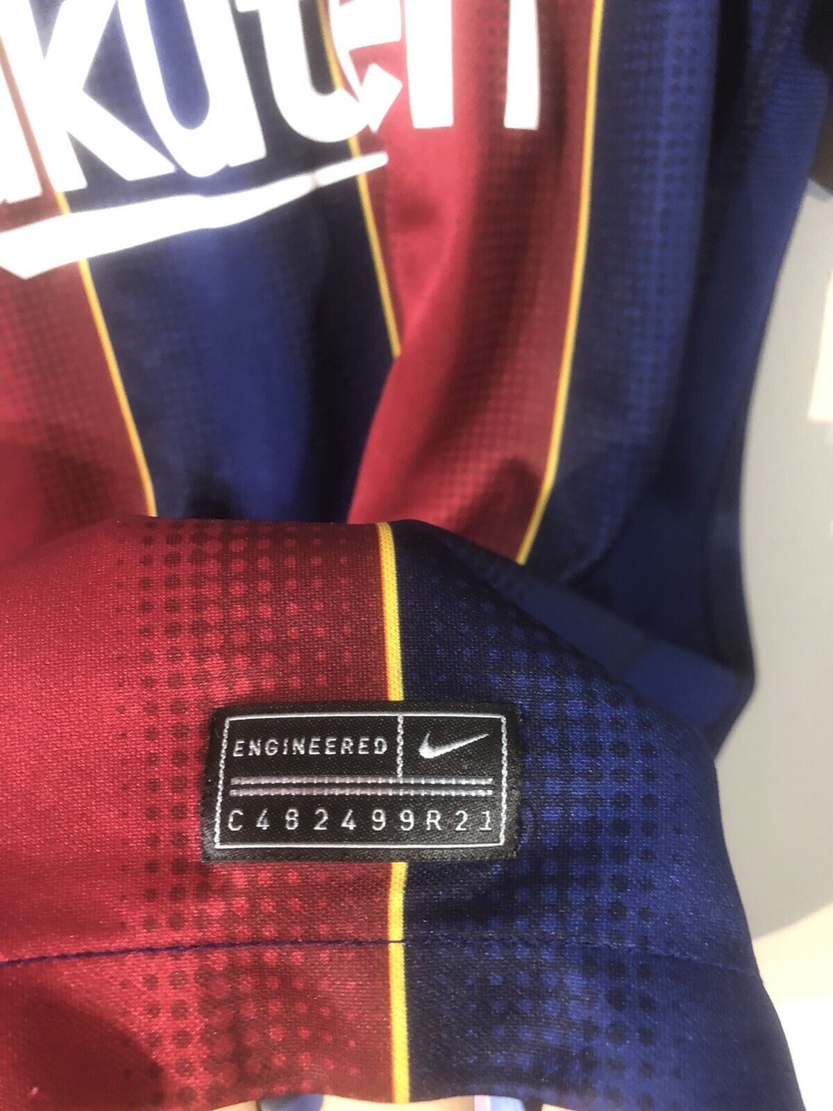 Dest #2 Barcelona Small 2020/21 Home Shirt Very Good Condition
