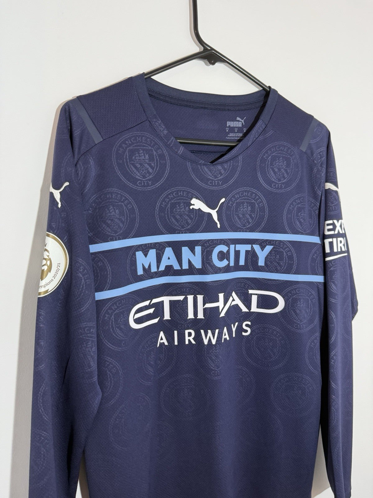Manchester City Bernardo #20 2021/22 Medium 3rd Shirt Puma BNWT 759221-03